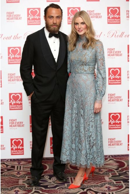 Donna Air wearing NEVENA at British Heart Foundation ball